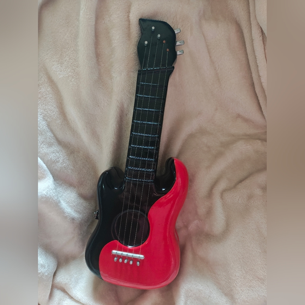 Timmy Woods Red and Black Guitar Purse